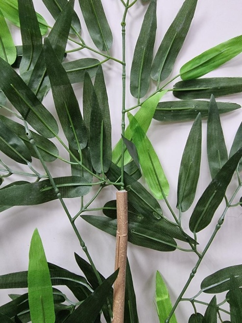 Бамбуковая палка с ветками густая ткань 