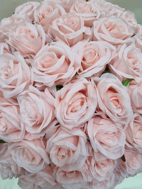Шар из роз Флай розовый