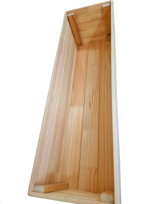 Кашпо Лонг ЭКО деревянное